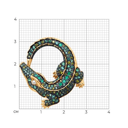 Кулон Sokolov 793158 4,92гр. 