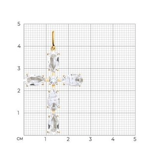 Кулон Sokolov 732216 2,8гр. 