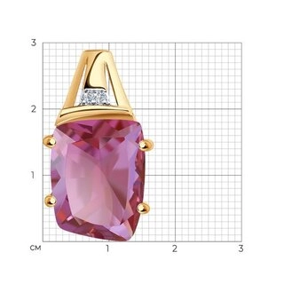 Кулон Sokolov 732266 1,88гр. 