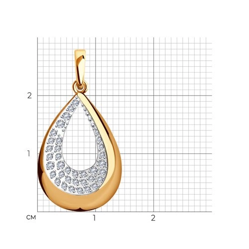 Кулон Sokolov 36451 1,52гр. 
