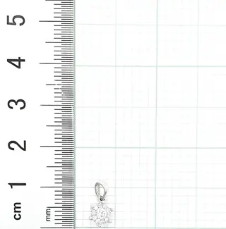 Кулон Goldos Premium SDP1824W-13 0,69гр 0,14ct. 