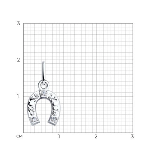 Кулон Sokolov 033097-3 0,39гр. 