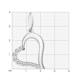 Кулон Sokolov 031711-3 1,08гр. 