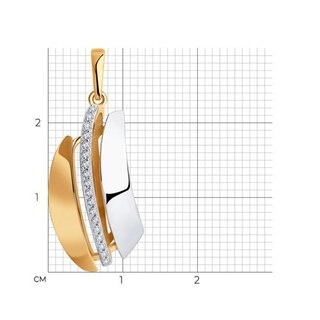 Кулон Sokolov 35926 1,71гр. 