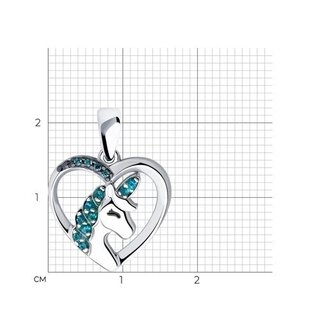 Кулон Sokolov 94032911 1,67гр. 