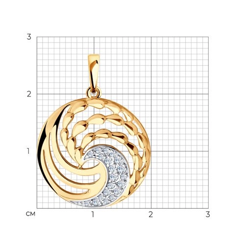 Кулон Sokolov 35771 1,95гр. 