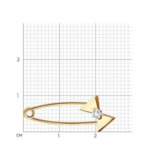 Булавка Sokolov 40171 0,94гр. 