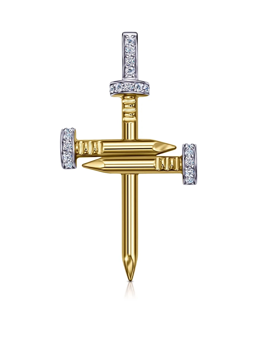 Подвеска-крест Veronika Jewelry П332-3729 