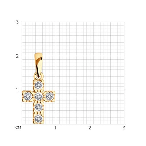 Кулон Sokolov 81030063 1,19гр. 