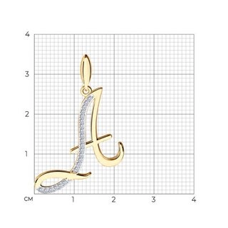 Кулон Sokolov 34698 1,33гр. 