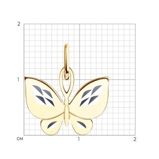 Кулон Sokolov 34645 0,73гр. 