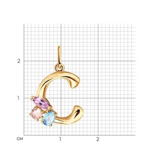 Кулон Sokolov 732147 1,08гр. 