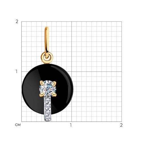 Кулон Sokolov 732309 0,78гр. 