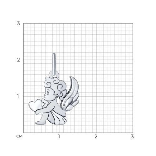 Кулон Sokolov 035503-3 0,74гр. 