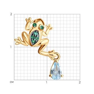 Кулон Sokolov 732327 0,98гр. 