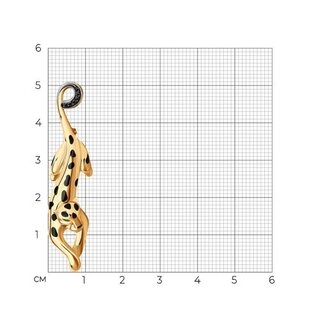 Брошь Sokolov 3040013 3,64гр. 