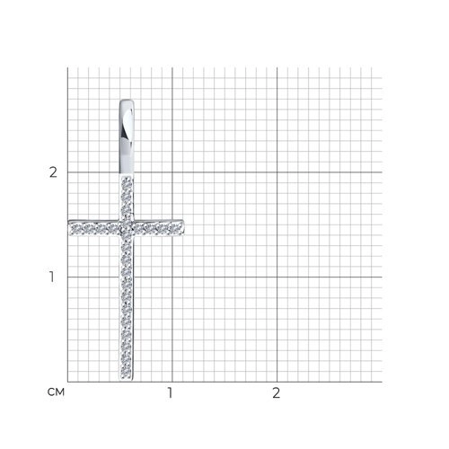 Кулон Sokolov 1030828 0,9гр. 