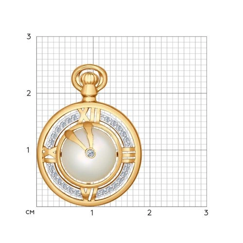 Кулон Sokolov 793006 3,79гр. 