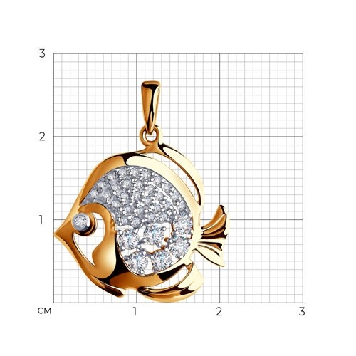 Кулон Sokolov 35891 1,84гр. 