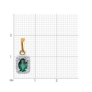 Кулон Sokolov 3030161 0,85гр. 