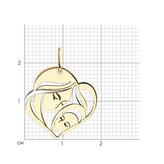 Кулон Sokolov 035712 0,90гр. 
