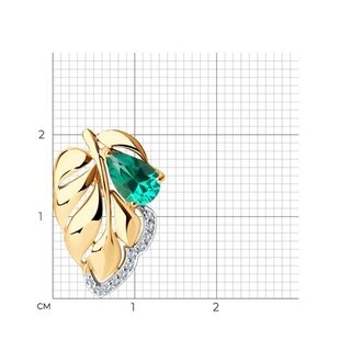 Кулон Sokolov 732239 1,74гр. 