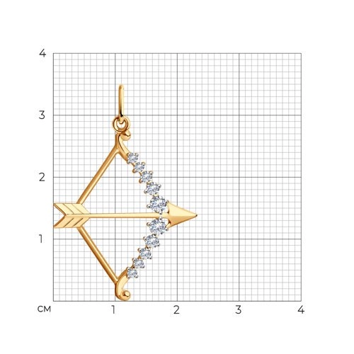 Кулон Sokolov 35131 1,49гр. 