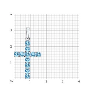 Кулон Sokolov 92030511 1,5гр. 