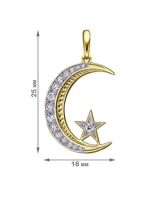 Подвеска Veronika Jewelry П332-1889 1.7гр 