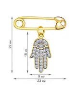 Булавка Veronika Jewelry Бл332-2356 1.53гр 