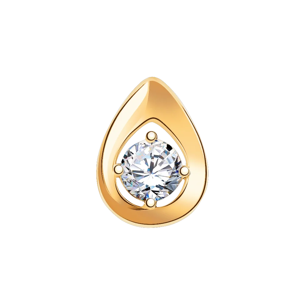 Кулон Atoll 50042 0,87гр.  - фото 3