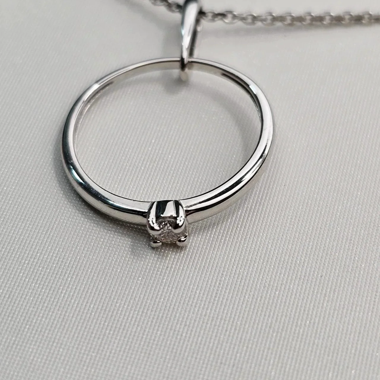 Кулон Deimantas 112615922 0,88гр 0.083ct.  - фото 2