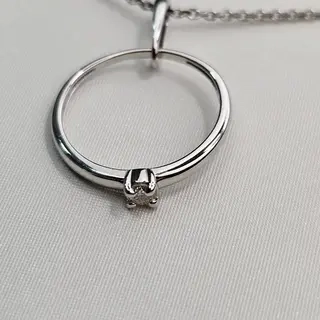 Кулон Deimantas 112615922 0,88гр 0.083ct.  - фото 2