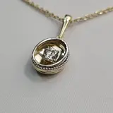 Кулон Deimantas 112615790 1,29гр 0,23ct.  - фото 2