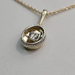 Кулон Deimantas 112615790 1,29гр 0,23ct. 