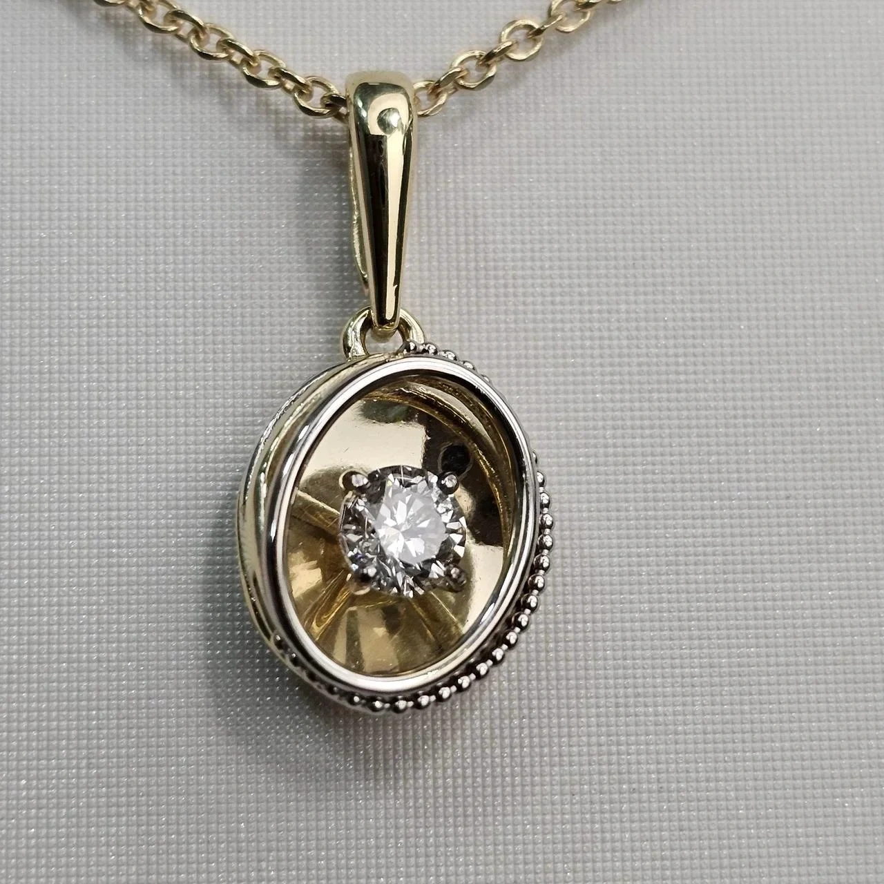 Кулон Deimantas 112615790 1,29гр 0,23ct. 