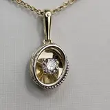 Кулон Deimantas 112615790 1,29гр 0,23ct. 