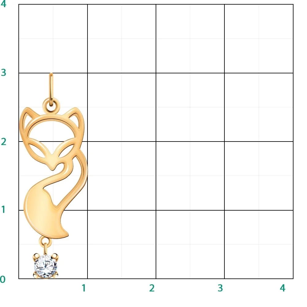 Подвеска Атолл 50184 1.05гр  - фото 3