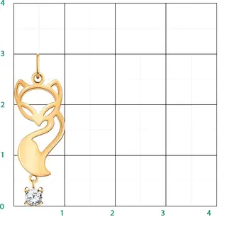 Подвеска Атолл 50184 1.05гр 