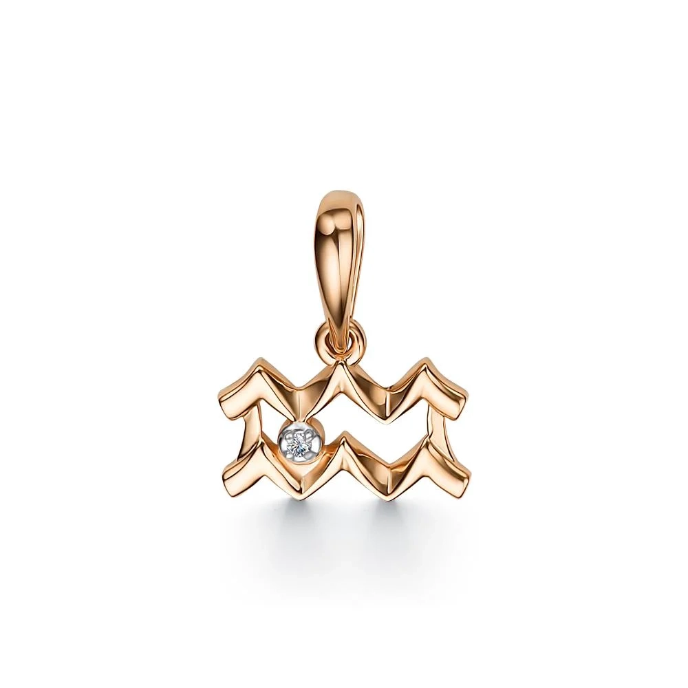 Кулон Goldos 34196-300 0,4гр 0,004ct. 