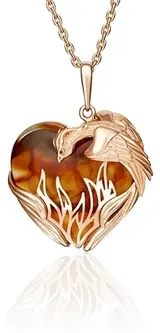 Кулон Platina Феникс 03-2902-00-271-1110-46  - фото 3