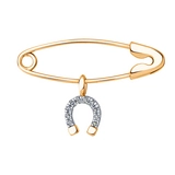 Булавка Санис 01-615827 0,97гр.  - фото 2