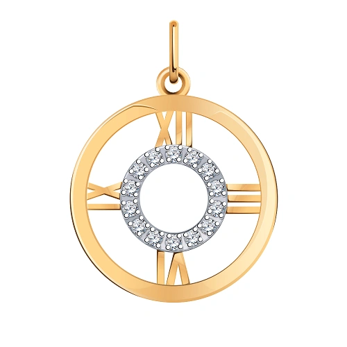 Кулон Atoll 50212 1,33гр.  - фото 2