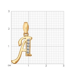 Кулон Sokolov 93030516 0,84гр. 