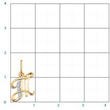 Кулон Atoll A5781"Т" 0,83гр. 