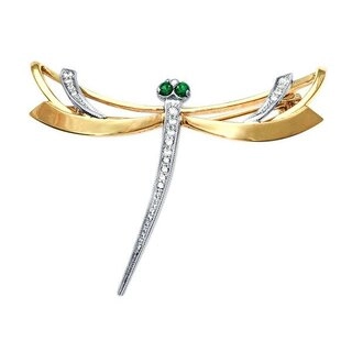 Брошь Костромской ЮЗ 22020046 3,81гр. 