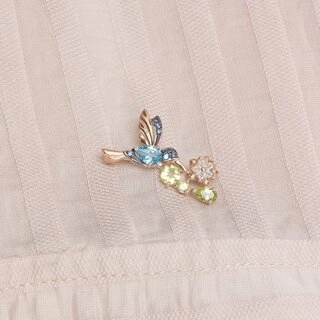 Брошь Sokolov 740203-1 1,98гр. 