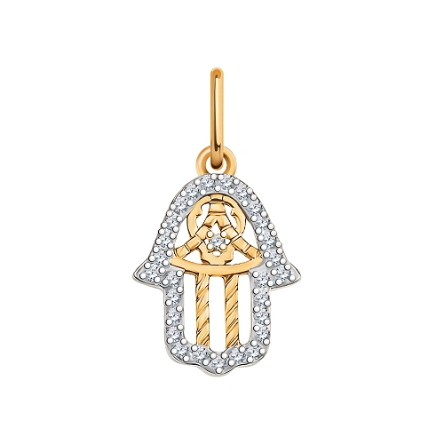 Кулон Atoll 5868 1,12гр.  - фото 2