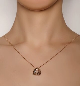 Кулон Династия 012143-1102 1,3гр. 