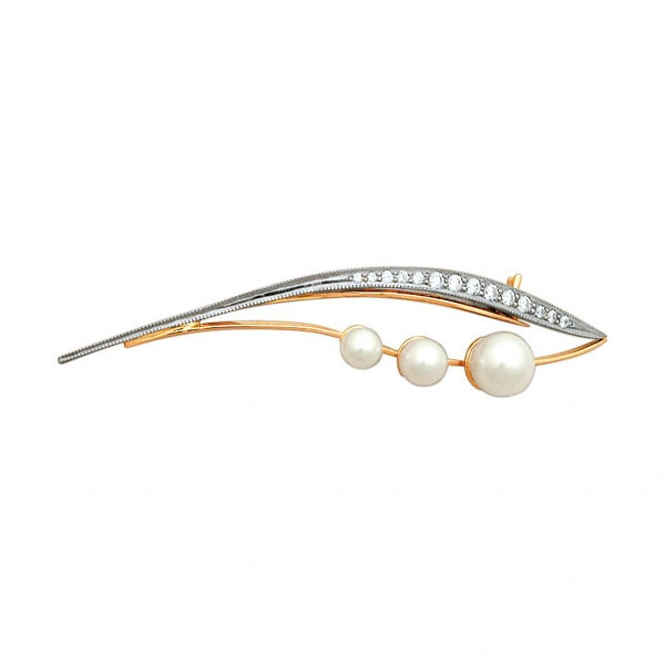 Брошь Костромской ЮЗ 12420016 5,81гр. 